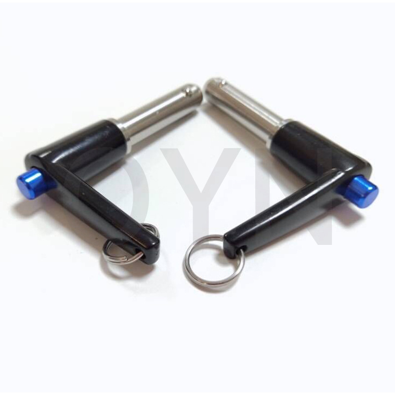 EURANO Gyorskioldó csap L alakú fogantyúval, kilövő gömbfej, záró, recés gomb — Standard Q/dgdy 003-2021