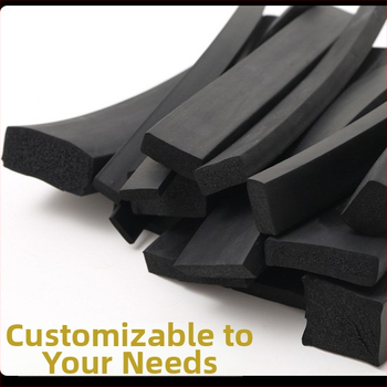 Bandă de etanșare EPDM din spumă cu spate autoadeziv, cauciuc siliconic, rezistentă la temperatură, uzură și coroziune, pentru mașini, dispozitive, frigidere, uși și ferestre