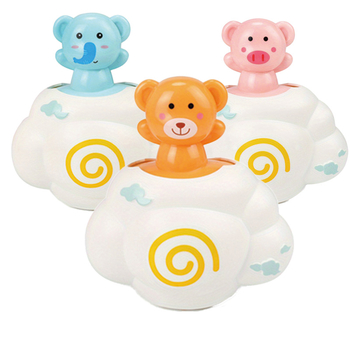 Set de jucării pentru baie cu nor și animale pentru copii 3–6 ani, din plastic, personalizare logo OEM, certificat 3C