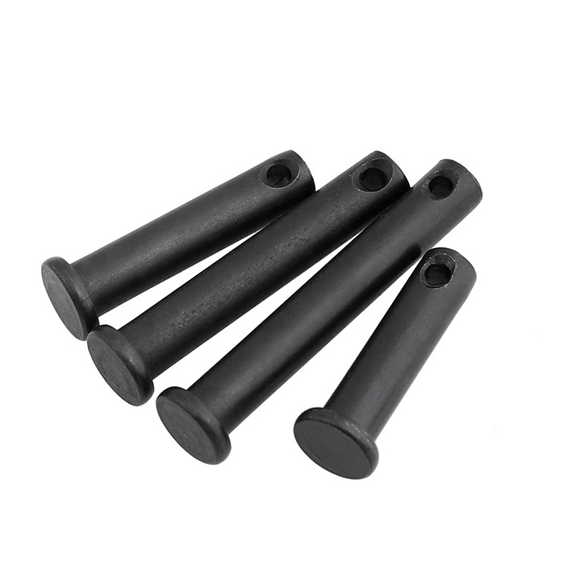 Lapos fejű hengercsap, típus B, szénacél, GB882, osztály 8.8