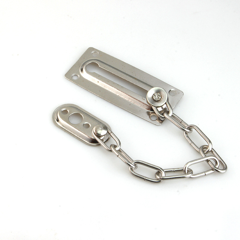 Meiboxi Srednji lanac za zaštitu od krađe za vrata od željeza s niklovim premazom