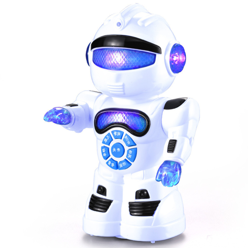 T1 pametni robot za rano obrazovanje s pričama i multifunkcionalnim autom • Materijal: ABS • Napajanje: baterije • Uzrast: 4–6 godina • Funkcije: električno, bljeskanje, glazba/zvuk