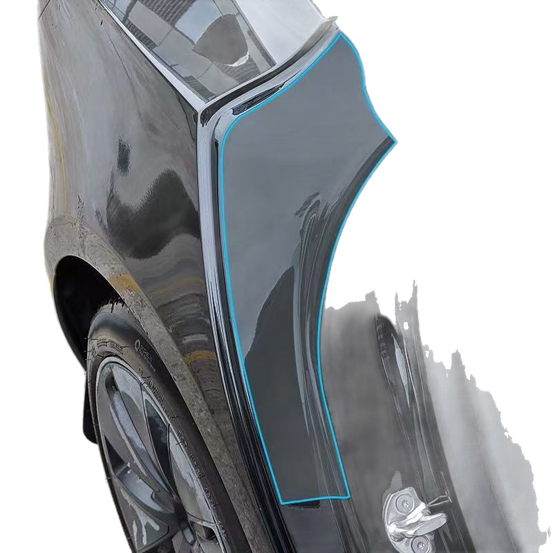 TPU защитен филм срещу драскотини за вътрешните задни врати на Tesla Model Y и Model 3, невидим филм, 2-годишна гаранция