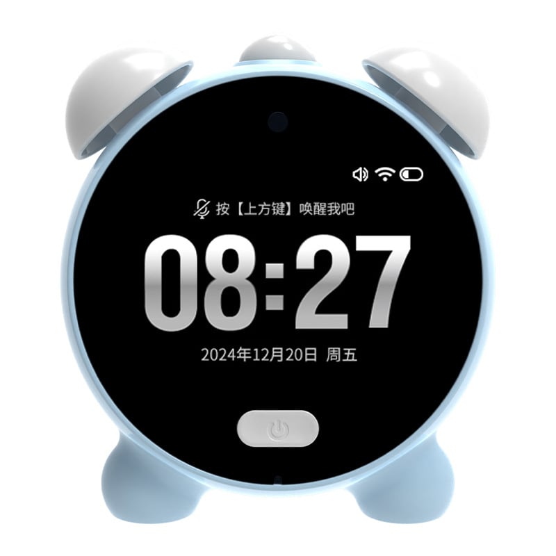 Ceas AI vocal pentru copii pentru învățare — Recunoaștere vocală, Ceas inteligent, Carcasă din plastic, Baterie încorporată, pentru vârsta 4–6 ani