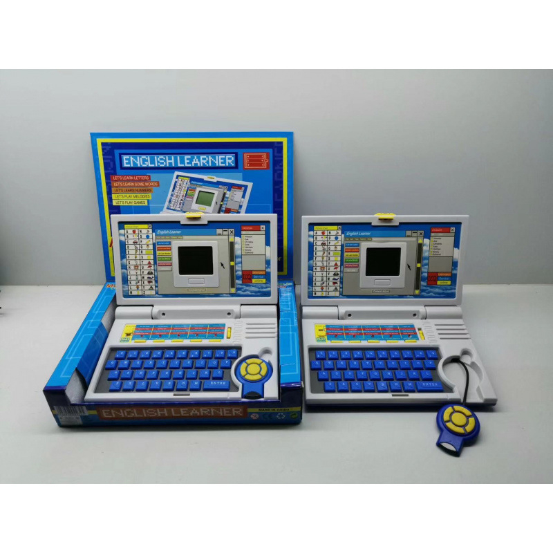 Dječji edukativni računalo s roditelj–dijete igrama, baterijsko napajanje, plastično kućište, za djecu 4–6 godina