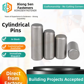 Pin cilindric de poziționare, Xiongsen, GB/T119, Grad 8.8, Suprafață lustruită