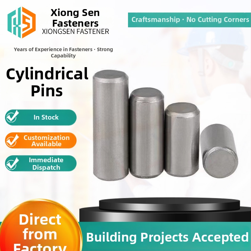 Pin cilindric de poziționare, Xiongsen, GB/T119, Grad 8.8, Suprafață lustruită