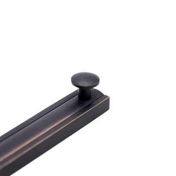 Latunski zatvarač za vrata, model B-BL22-6-10B, tip A latch, marka Stao, za drvena vrata