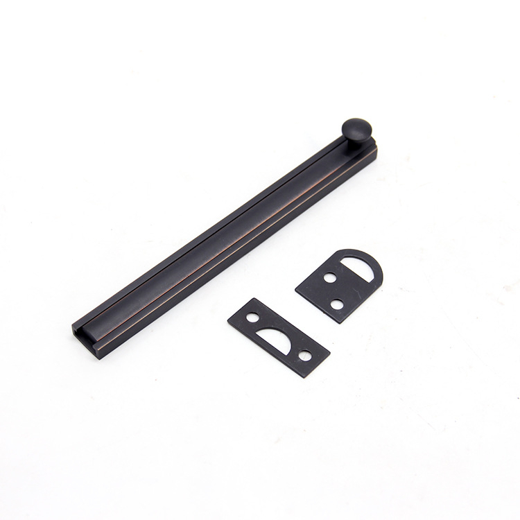 Latunski zatvarač za vrata, model B-BL22-6-10B, tip A latch, marka Stao, za drvena vrata