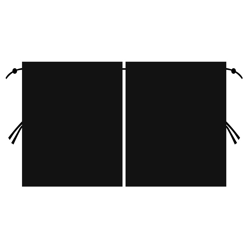 Cortină auto pentru umbrire a bebelușului cu separator față-spate – pânză de umbrire opacă, tip suspensie, model general, potrivire universală