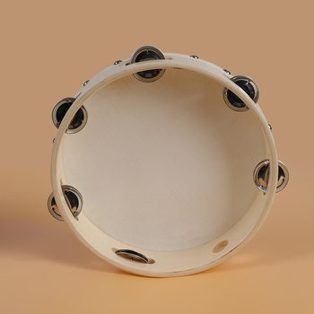 Starway tamburin – nyírfa test, juhbőr modell, műanyag zacskó csomagolás