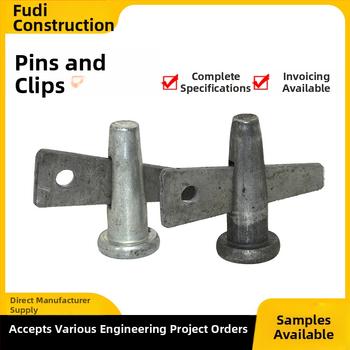 Stavebné poistky a kolíky — duté galvanizované polohovacie kolíky, hliníkové príslušenstvo pre debnenie, trojuholníkové samouzamykacie kolíky, tvrdené