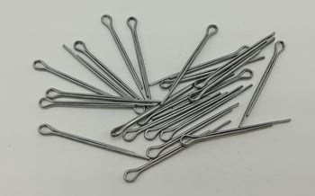 Hairpin cotter pin, 4mm, γαλβανισμένος GB91, χάλυβας με άνθρακα Q235, εξαρτήματα για τη μηχανολογική βιομηχανία