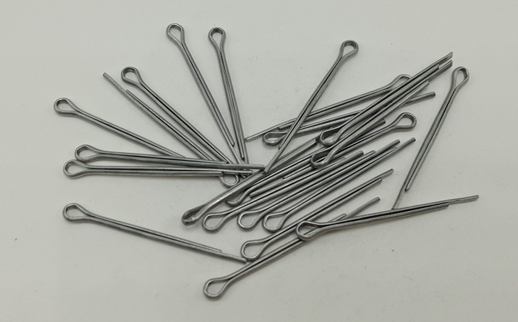 Hairpin cotter pin, 4mm, γαλβανισμένος GB91, χάλυβας με άνθρακα Q235, εξαρτήματα για τη μηχανολογική βιομηχανία