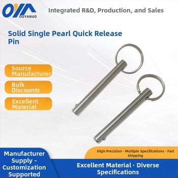 Πιν γρήγορης απελευθέρωσης με σφαίρα κεφαλής και δακτυλίδι έλξης – μάρκα OYN, προδιαγραφή OYN-07, επεξεργασία επιφάνειας: καθαρισμός