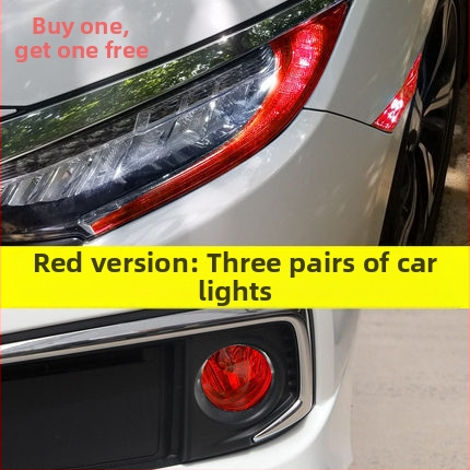 Sanpeng PET nappali fények film Honda Civic 10. gen – erős tapadás, nem testreszabható autóvilágítás-készlet