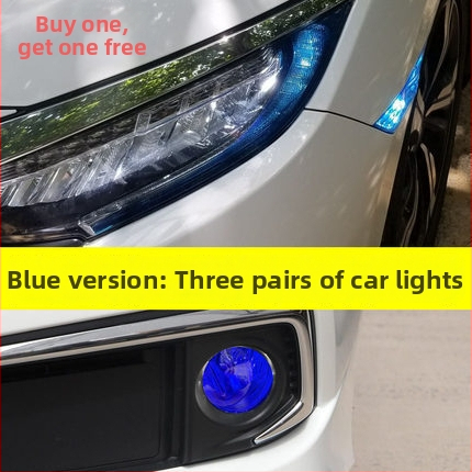 Sanpeng PET nappali fények film Honda Civic 10. gen – erős tapadás, nem testreszabható autóvilágítás-készlet