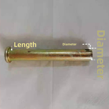 Pin univerzálneho kĺbu pre otáčajúci kultivátor, šliacovaný hriadeľ, oceľový pin pre prevod traktora, model 16/90, Národný štandard Gb879-86, Povrchová úprava 20213, Vlastná výroba