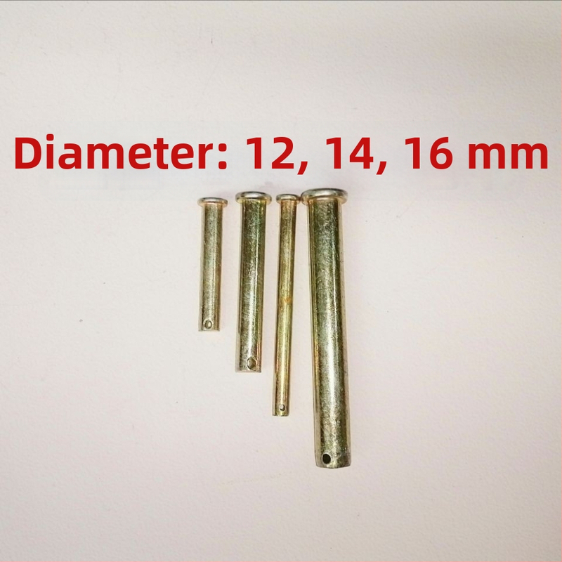 Pin univerzálneho kĺbu pre otáčajúci kultivátor, šliacovaný hriadeľ, oceľový pin pre prevod traktora, model 16/90, Národný štandard Gb879-86, Povrchová úprava 20213, Vlastná výroba