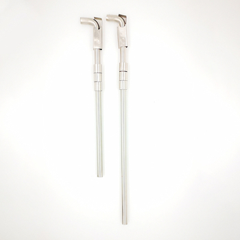 Nagy teherbírású padlózár rozsdamentes acélból L14350 – fényes felület, modern minimalista stílus, Scenery