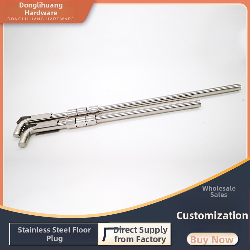 Nagy teherbírású padlózár rozsdamentes acélból L14350 – fényes felület, modern minimalista stílus, Scenery