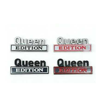 Autó karosszéria matricája - cink ötvözet, betűs minta, ragasztóval történő felhelyezés, illik az első részre, csomagtartóra, a hátsó részre és oldalra