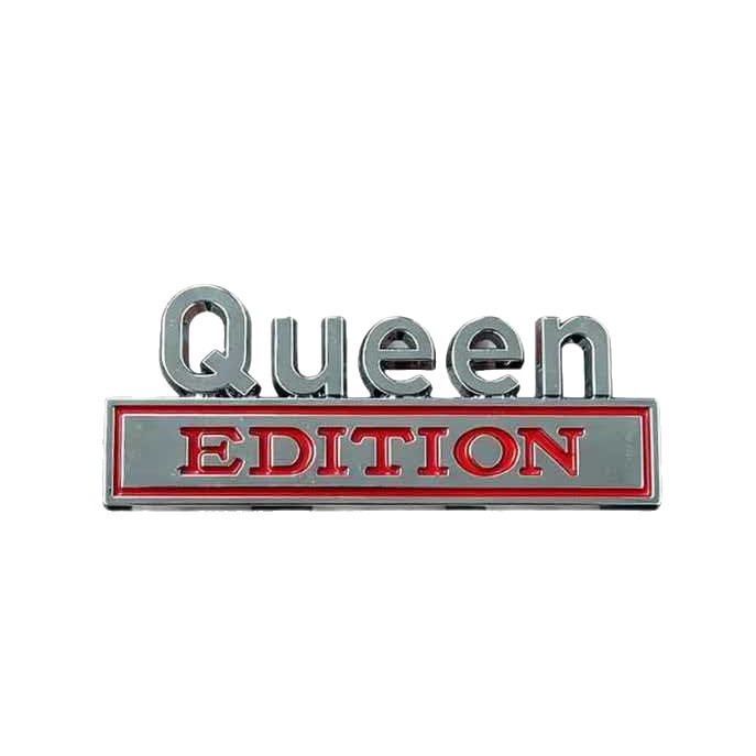 Autó karosszéria matricája - cink ötvözet, betűs minta, ragasztóval történő felhelyezés, illik az első részre, csomagtartóra, a hátsó részre és oldalra