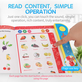 Gyerekeknek szóló pontolvasó toll – beszédfelismerés és hangoskönyv, ABS műanyag, belső memória nélkül, 4–6 éveseknek, száraz elemek szükségesek