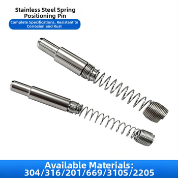 304/316 nerezová oceľová pružinová diera pre závesovú stenu a hliníkový profil – leštený povrch, trieda 8.8