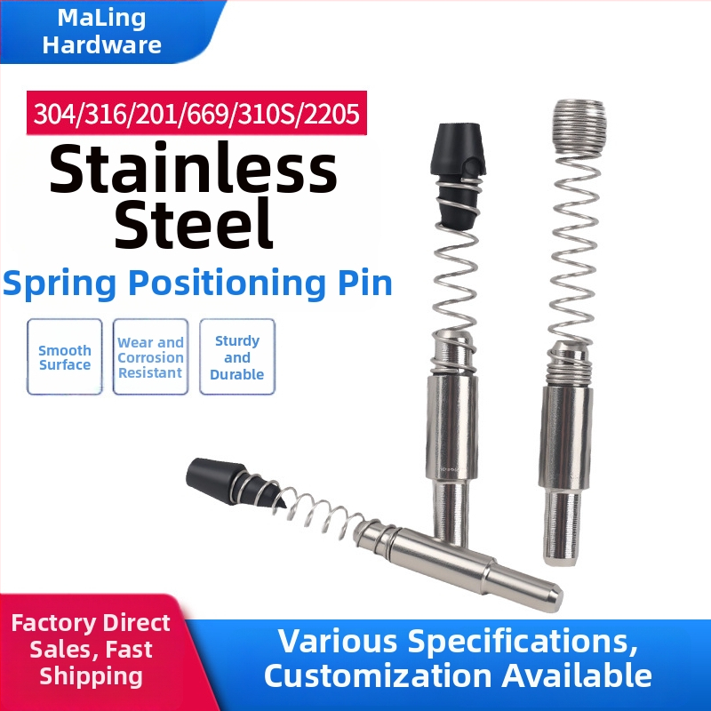 304/316 nerezová oceľová pružinová diera pre závesovú stenu a hliníkový profil – leštený povrch, trieda 8.8