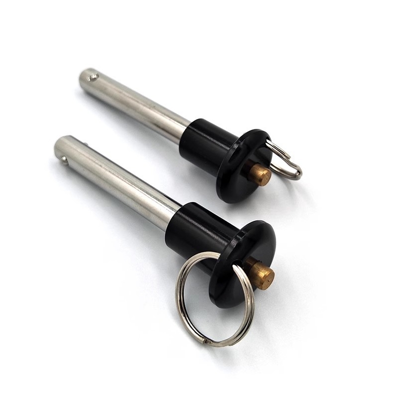 Σφήνα γρήγορης απελευθέρωσης με κεφαλή σφαίρας από ανοξείδωτο ατσάλι, τύπος κουμπιού ασφαλείας, εντοπιστικός πείρος (MS17984 Εθνικό Πρότυπο)