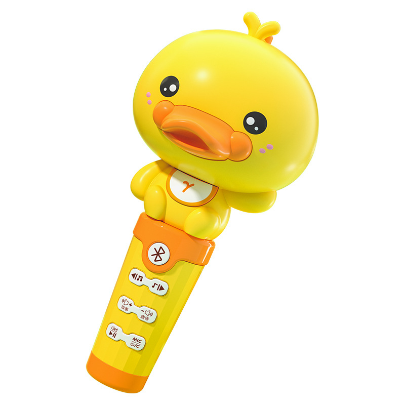 Platypus karakterű gyerekeknek szóló vezeték nélküli Bluetooth mikrofonos játék (újratölthető lítium akkumulátor, ABS ház, interaktív érzelmi fejlesztés, zene és mesélés)