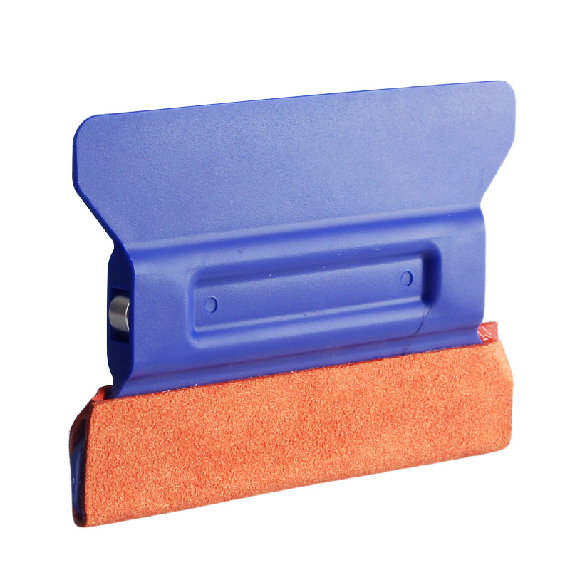 Baiyahu Scraper za Auto Folije – Alat od Umjetne Kože Jelen, Kvadratni Magnetni Scraper za Film Promjene Boje, Ne Oštećuje Film