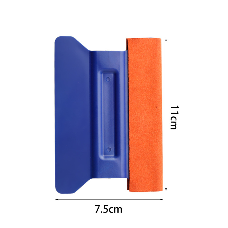 Baiyahu Scraper za Auto Folije – Alat od Umjetne Kože Jelen, Kvadratni Magnetni Scraper za Film Promjene Boje, Ne Oštećuje Film