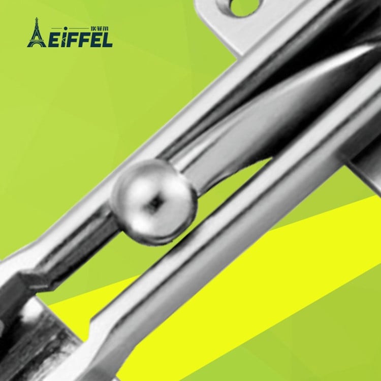 Ajtózár kampó anti-lopás funkcióval, fa ajtókhoz, cink ötvözet, galvanizált felület, modell afe019, modern egyszerű stílus