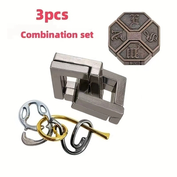Kongming/Luban Lock puzzle — Legirana serija, Brend Qizhi Yiwan, Za uzrast 14+