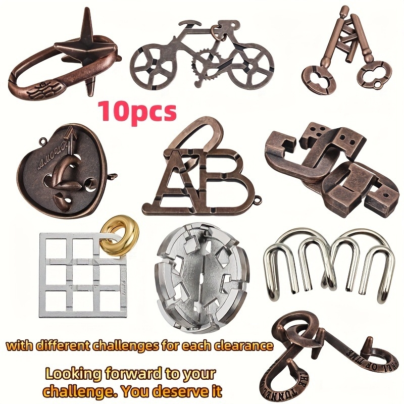 Kongming/Luban Lock puzzle — Legirana serija, Brend Qizhi Yiwan, Za uzrast 14+