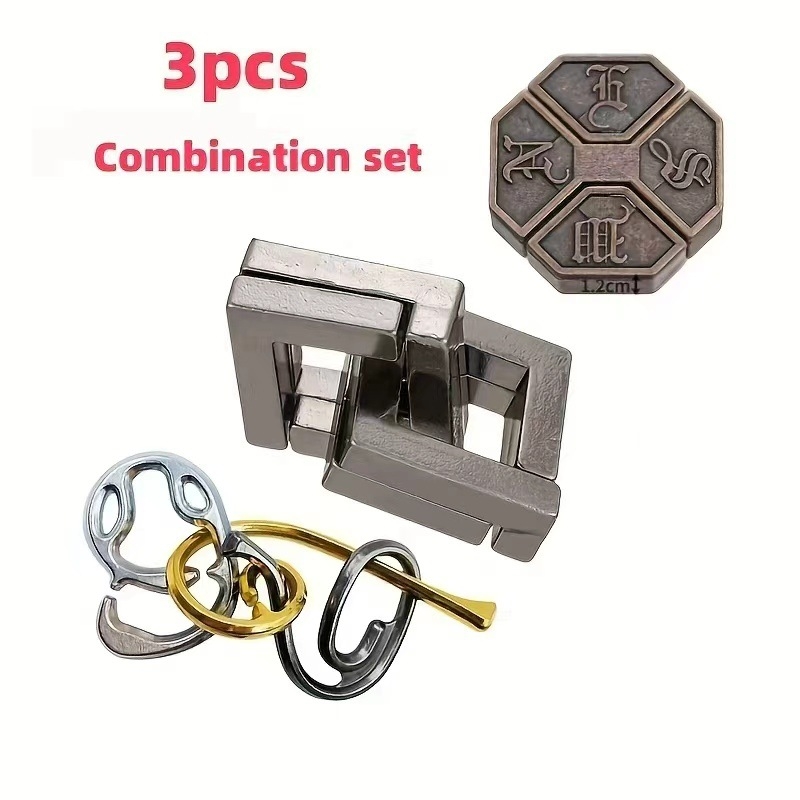 Kongming/Luban Lock puzzle — Legirana serija, Brend Qizhi Yiwan, Za uzrast 14+
