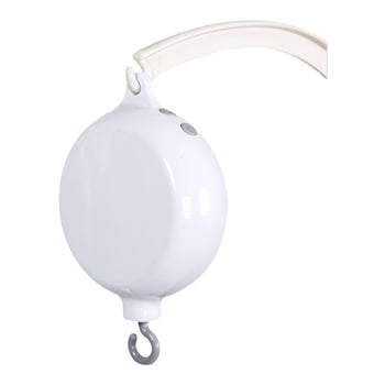 Forgó zenélő doboz babáknak Montessori tartóval, fémből; ideális születésnapi ajándék osztálytárs számára karácsonyra