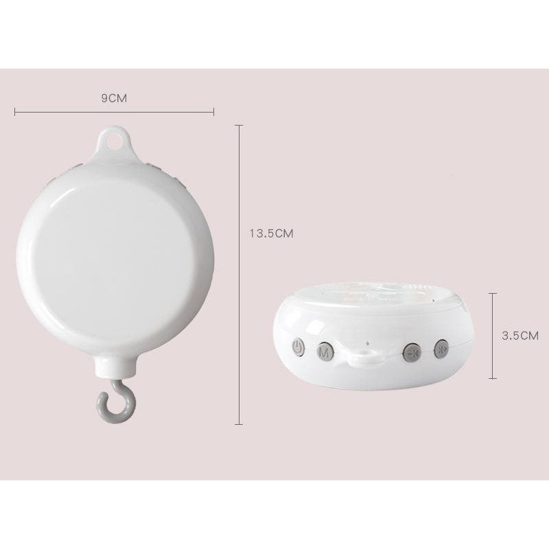 Forgó zenélő doboz babáknak Montessori tartóval, fémből; ideális születésnapi ajándék osztálytárs számára karácsonyra