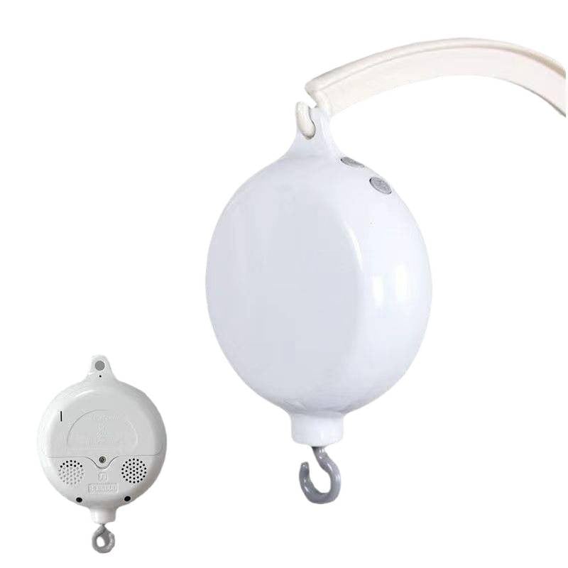 Forgó zenélő doboz babáknak Montessori tartóval, fémből; ideális születésnapi ajándék osztálytárs számára karácsonyra