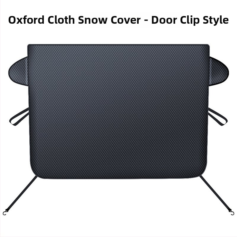 Покривка за предно стъкло на автомобил – деним, удължен стил, код WJ0085, монтаж презрамки, универсална