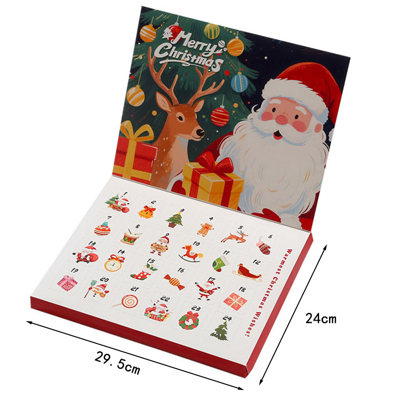Metalni puzzle Devet prstena, 24 dijela, za djecu 7–14 godina, božićni advent kalendar igračka