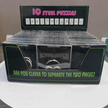 Kovový logický hlavolam na odomykanie zámkov a prsteňov — rozvoj myslenia, Lai youzhi, od 14 rokov