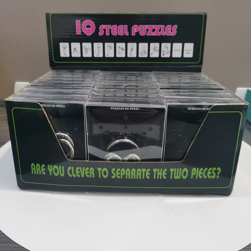 Kovový logický hlavolam na odomykanie zámkov a prsteňov — rozvoj myslenia, Lai youzhi, od 14 rokov