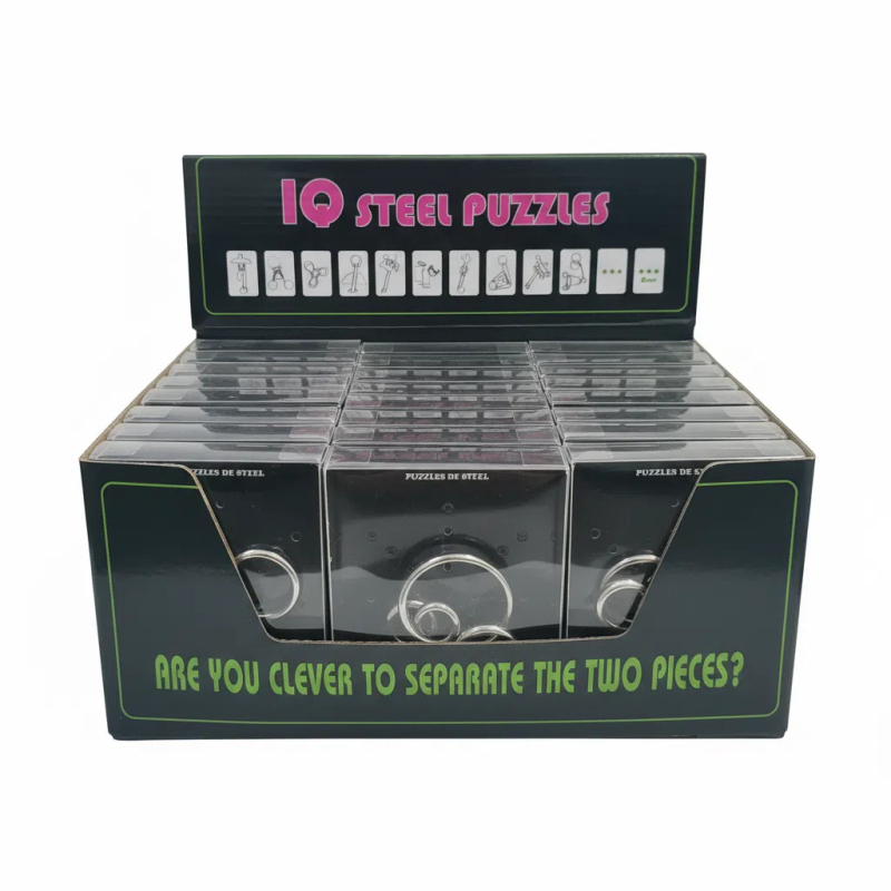 Kovový logický hlavolam na odomykanie zámkov a prsteňov — rozvoj myslenia, Lai youzhi, od 14 rokov