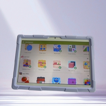 Gyerekeknek szóló oktató tablet Android, négymagos 1.3GHz processzor, 16GB tárhely, telefonhívás támogatás, 3G kapcsolat