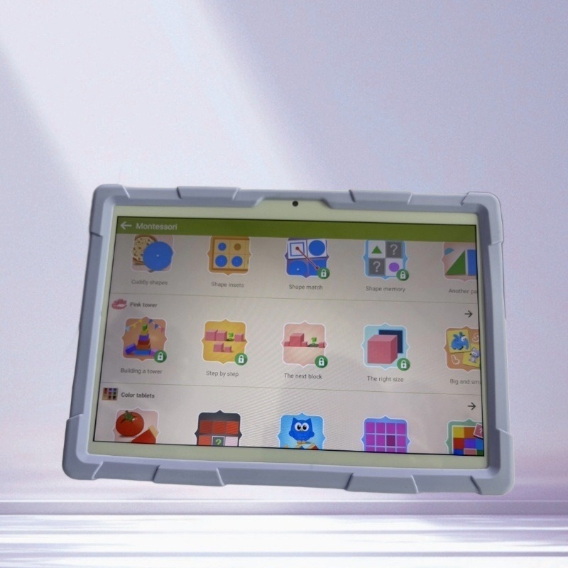 Gyerekeknek szóló oktató tablet Android, négymagos 1.3GHz processzor, 16GB tárhely, telefonhívás támogatás, 3G kapcsolat