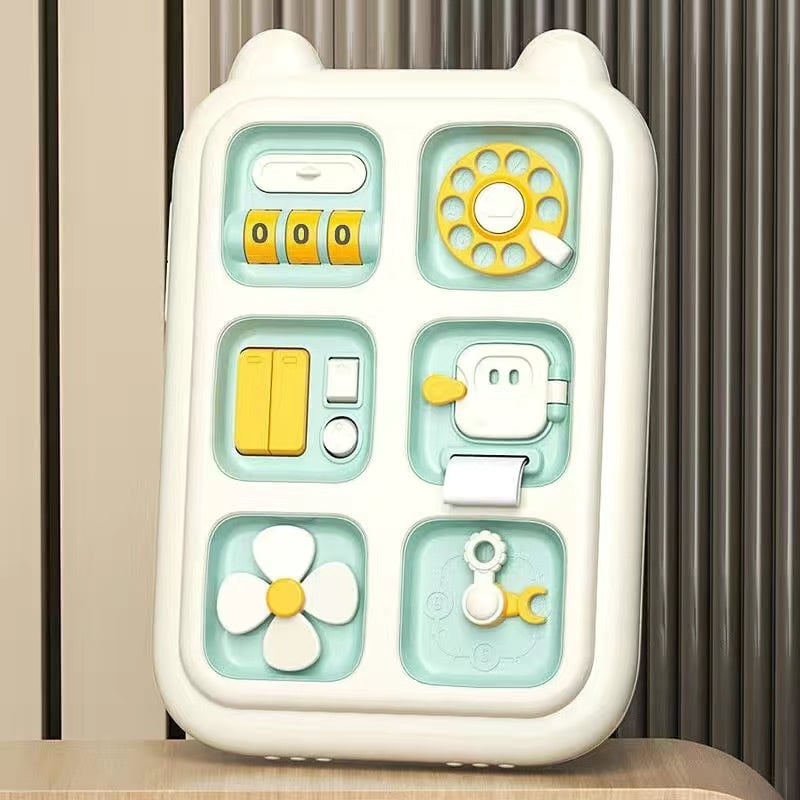 Montessori ploča za bebe – plastika, Kongming/Luban lock, DIY logotip OEM, licencirana privatna oznaka