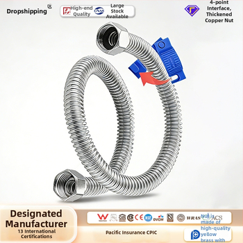 304 nehrđajući čelik, savijeni opleteni dovodni crijevo za bojler vode, eksplozijski otporan, CE potvrda
